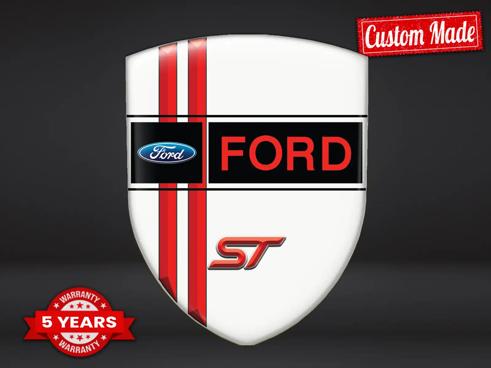 Ford Vinyl Logosticker Robust Universal Hochwertig
